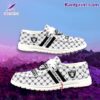 Las Vegas Raiders Logo Print Monogram Personalized Loafer Shoes