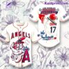 Los Angeles Angels We Believe Personalized Baseball Jersey