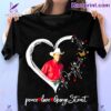 Peace Love George Strait Signature Heart Shirt