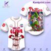 Philadelphia Phillies Ball In Glove Personalized Baseball Jersey