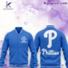 Philadelphia Phillies Never Fightin' Alone Mental Health Awareness Month Baseball Jacket