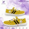 Pittsburgh Steelers Logo Print Monogram Personalized Loafer Shoes