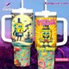 Spongebob Squarepants Happy As A Sponge Personalized 40oz Tumbler With Handle