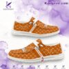 Texas Longhorns Logo Print Monogram Personalized Loafer Shoes