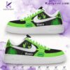 Wicked Green And Black Air Force Shoes