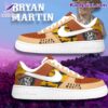 Bryan Martin Print Air Force Shoes