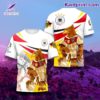 Deutsche Fussball-bund Mascot Uefa Euro 2024 Germany 3D T-shirt
