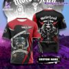 Motorhead Ace Of Spades Personalized 3D T-shirt