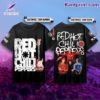 Red Hot Chilli Peppers Band Black Personalized T-shirt