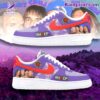 Red Hot Chilli Peppers Purple Air Force Shoes