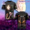 Stevie Nicks Tour 2024 3D T-shirt
