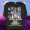 31 Khyree Jackson 1999-2024 Minnesota Vikings Thank You For The Memories Unisex Tee, Tank Top, Hoodie