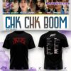 Chk Chk Boom Logo Stray Kids Black Shirt