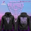 Golden State Valkyries Wnba Black Hoodie