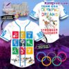 Looney Tunes Team USA Olympic Dreams Stronger Together Personalized Baseball Jersey
