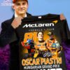 Mclaren Formula 1 Team Oscar Piastri Hungarian Grand Prix Winner Signatures Shirt