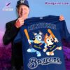 Milwaukee Brewers Bluey And Bingo Shirt
