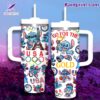 Stitch Team USA Go For The Gold 40oz Tumbler With Handle