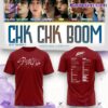 Stray Kids Chk Chk Boom Red  T-shirt