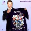 Tom Brady Jersey Retirement New England Patriots Signatures Shirt