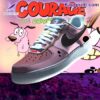 Courage The Cowardly Dog Air Force Shoes