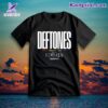 Deftones 2025 North American Tour With Mars Volta Music Fan Gifts T-shirt
