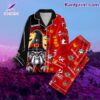 Georgia Bulldogs Halloween Button Pajamas Set