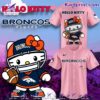 Hello Kitty NFL Denver Broncos Pink 2024 Version Baseball Jersey