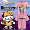 Hello Kitty NFL Pittsburgh Steelers Pink 2024 Version Baseball Jersey