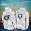 Las Vegas Raiders Salute To Service Grey Hoodie