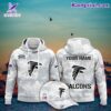 NFL Atlanta Falcons Arctic Camo 2024 Salute To Service Personalized Combo Hoodie, Pants And Cap