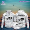 NFL Buffalo Bills Arctic Camo 2024 Salute To Service Personalized Combo Hoodie, Pants And Cap