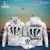 NFL Cincinnati Bengals Arctic Camo 2024 Salute To Service Personalized Combo Hoodie, Pants And Cap