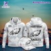 NFL Philadelphia Eagles Arctic Camo 2024 Salute To Service Personalized Combo Hoodie, Pants And Cap