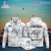 NFL Tampa Bay Buccaneers Arctic Camo 2024 Salute To Service Personalized Combo Hoodie, Pants And Cap