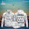 NFL Washington Commanders Arctic Camo 2024 Salute To Service Personalized Combo Hoodie, Pants And Cap