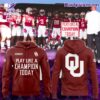 Oklahoma Sooners Play Like A Champion Today Hoodie