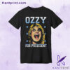 Ozzy Osbourne For President 2024 Shirt