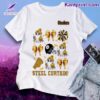 Pittsburgh Steelers Steel Curtain Cute Ghost And Bow Unisex Shirt