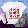San Francisco 49ers Go Niners Cute Ghost And Bow Unisex Shirt