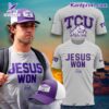 Tcu Football 2024 Jesus Won Shirt