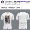 Trump Trolls Taylor Swift With Mock Eras Tour T-shirt