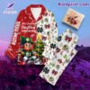 All I Want For Christmas Is Fighting Irish Button Down Pajamas Set 4CtxpoB