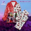 All I Want For Christmas Is Go Buckeyes Button Down Pajamas Set nuKMhNd