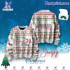 All I Want For Christmas Is Peanuts Snoopy Awareness Ribbon Ugly Xmas Sweater YZ5De30