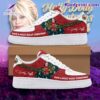 Dolly Parton Have A Holly Dolly Christmas Air Force Shoes