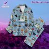 Gilmore Girls Winter Festival Button Down Pajamas Set Q9fTvEX