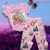 Have A Holly Dolly Christmas Dolly Parton Pink Pajamas Set