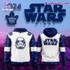 NHL Toronto Maple Leafs X Star Wars Night 2024 Hoodie And Cap IKqFfo5