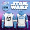 NHL Utah Hockey Club X Star Wars Night 2024 Hoodie And Cap lspWcY3